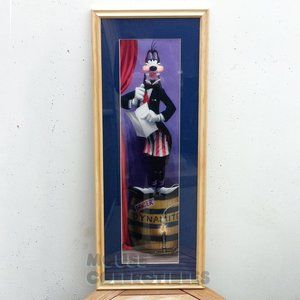 Disney Parks Haunted Mansion 45th Stretching Portrait Canvas Goofy Framed 2014